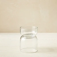 Foundations Glass Votive And Tealight Holders, Holder, Clear, Glass, 4 Inch Height