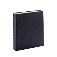 Ring Clear Pocket Album, Pebble Grain Leather, Saddle, Medium