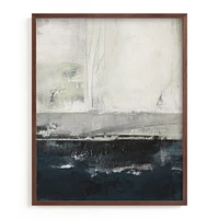Northern Blues by Karen Kaul, White Wood Frame, Full Bleed, 16x20