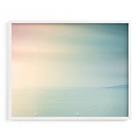 Cotton Rainbow by David Michuki, White Wood Frame, Full Bleed, 20x16
