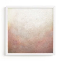 Rise II by Kristin Doversberger, White Wood Frame, Full Bleed, 11x11