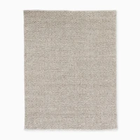 Woven Honeycomb Outdoor Performance Rug, 5x8, Natural