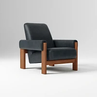 Nils Chair, Saddle Leather, Nut, Cool Walnut
