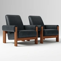 Nils Chair, Saddle Leather, Nut, Cool Walnut