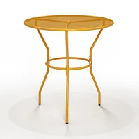 Opla Outdoor Table  Round, Ink Black