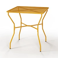 Opla Outdoor Table  Square, Ink Black