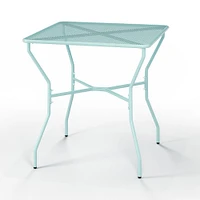 Opla Outdoor Table  Square, Ink Black