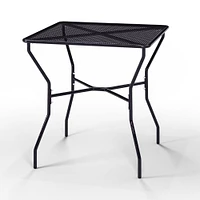 Opla Outdoor Table  Square, Ink Black