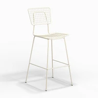 Opla Outdoor Barstool, Ink Black