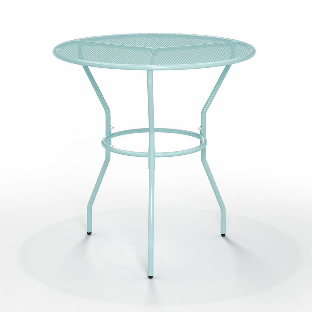 Opla Outdoor Table Round, Ink Black