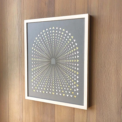 Molly M Collection Dusk Portal Framed Paper Multi 16X20
