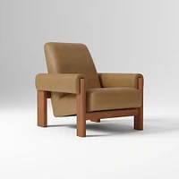 Nils Chair, Saddle Leather, Nut, Cool Walnut