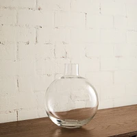 Foundations Glass Bud Vase, Clear, 4.25"