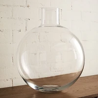 Foundations Glass Bud Vase, Clear, 4.25"