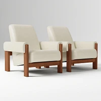 Nils Chair, Saddle Leather, Nut, Cool Walnut