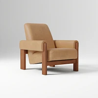 Nils Chair, Saddle Leather, Nut, Cool Walnut