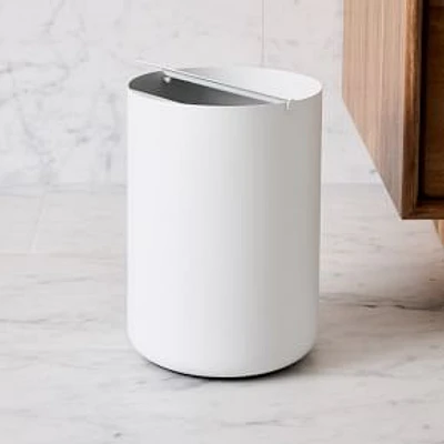 Kaloh, Waste Bin, Metal, White