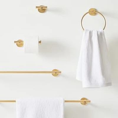 Modern Overhang Towel Ring