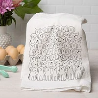 Dogs Flour Sack Towel set of 2