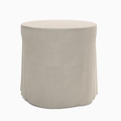 Concrete Pedestal Side Table Protective Cover