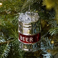 Beer Keg Ornament