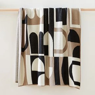 It Takes A Villa Eco Throw, Mushroom, 50in x 60in