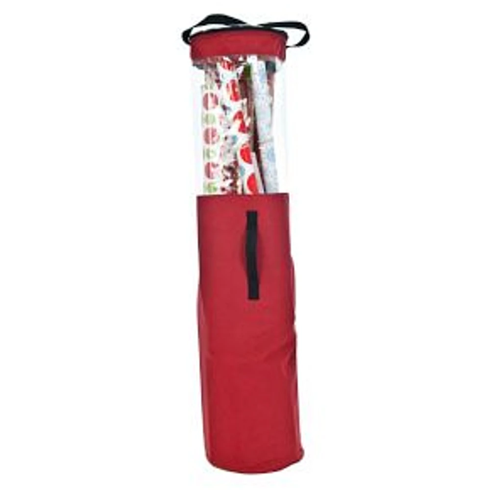 Wrapping Paper Storage Tube, Clear-View Window