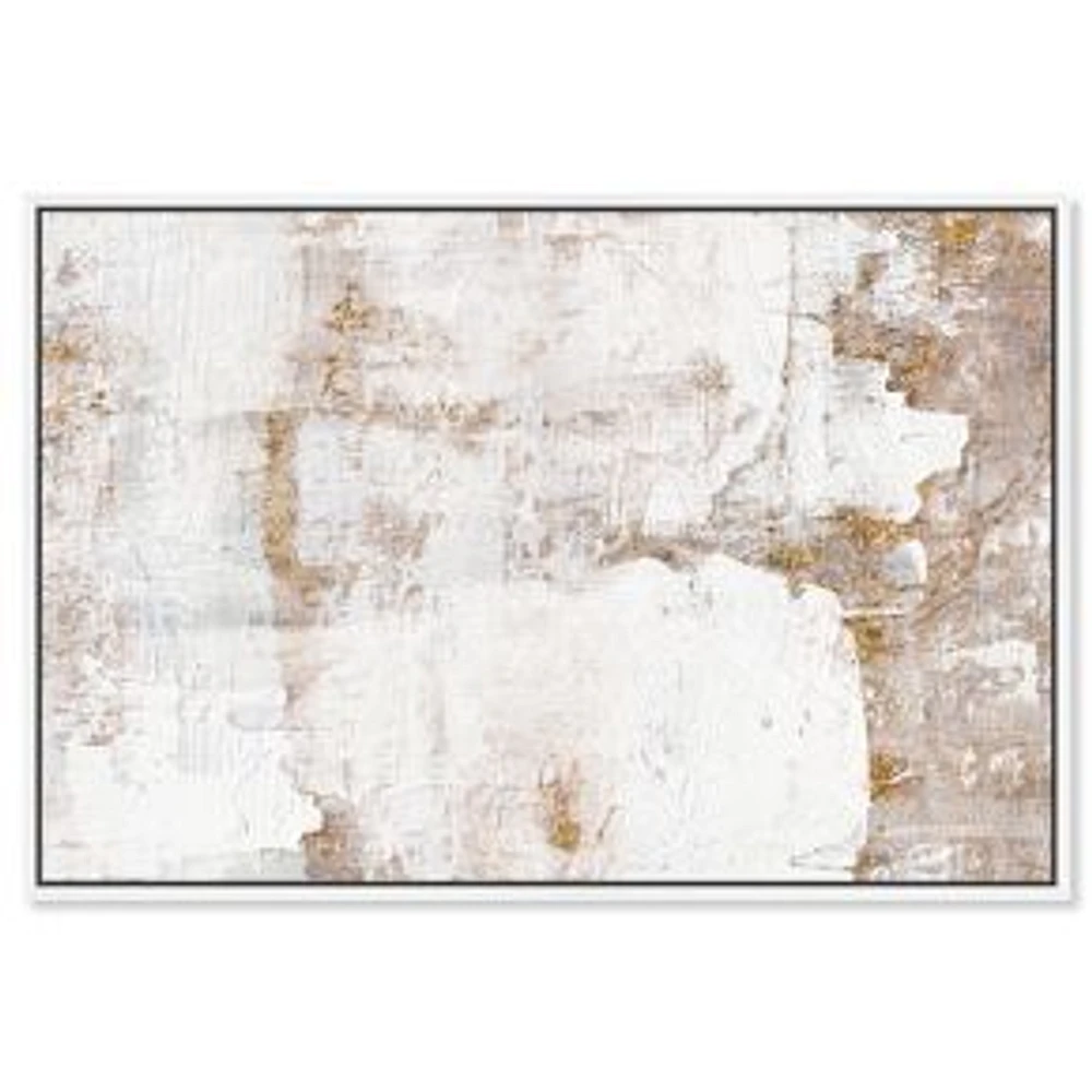 Oliver Gal Earthy Metallic Framed Canvas Wall Art, 54x36