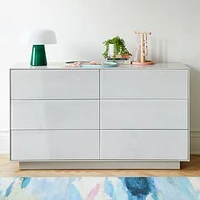 Emilia (58") 6-Drawer Dresser, Haze