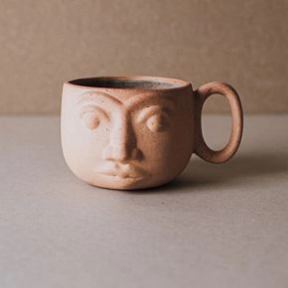 Handcrafted Face Mug