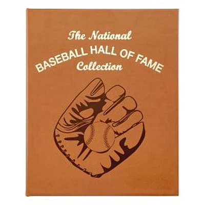 The National Baseball Hall Of Fame, Bonded Leather, Brown