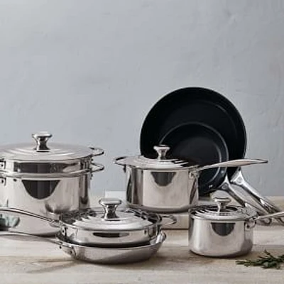 Le Creuset 12 Piece Stainless Steel Cookware Set