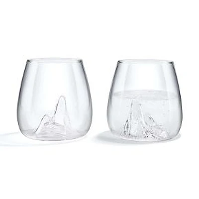 MoMA Glasscape Tumblers, Multi