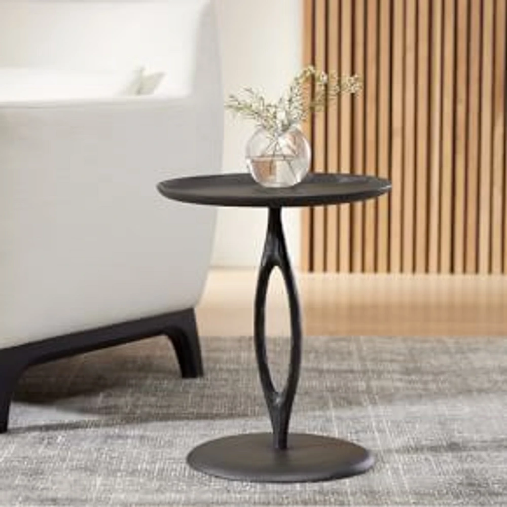 Sintra 15" Side Table, Dark Bronze