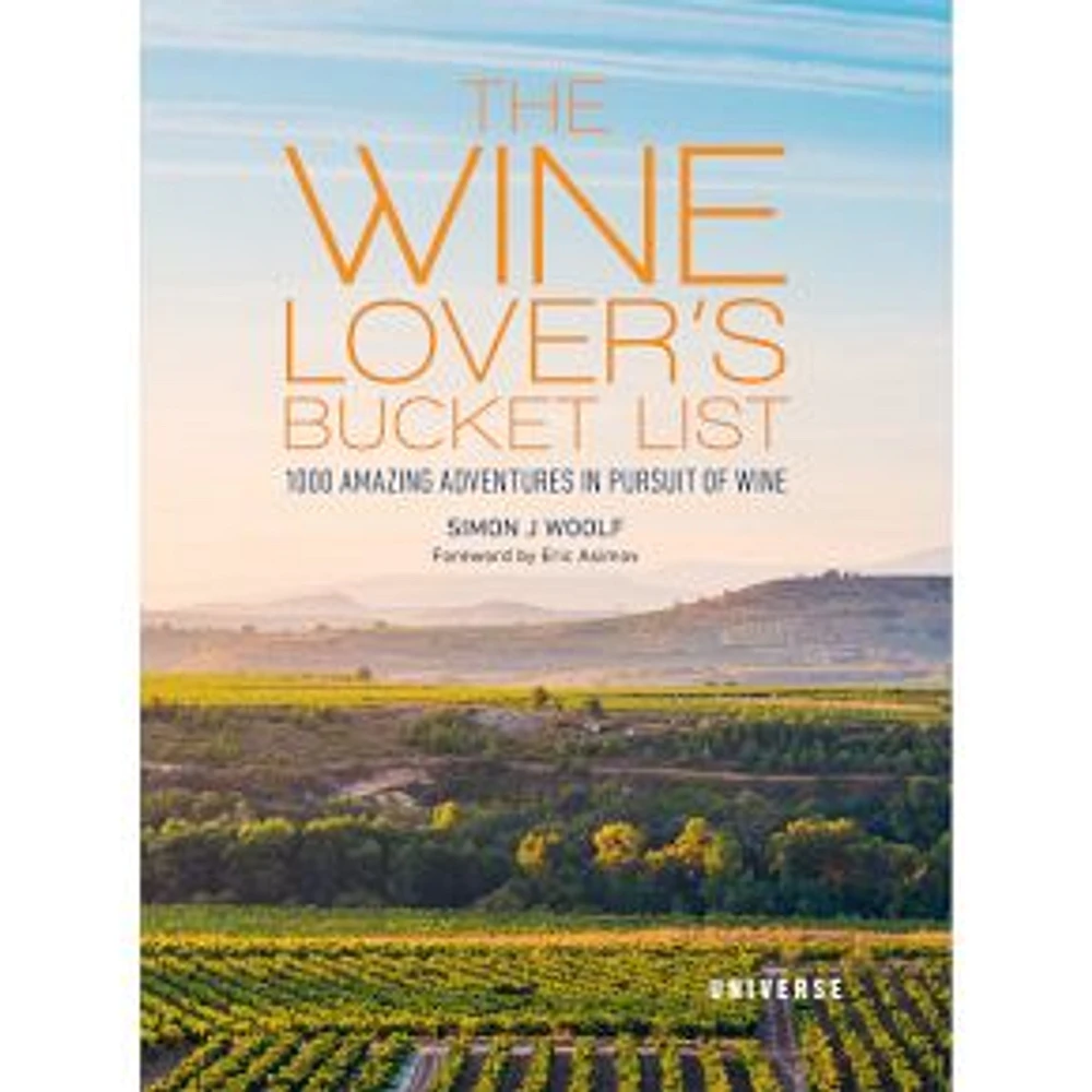 The Wine Lover's Bucket List Book, Hardcover