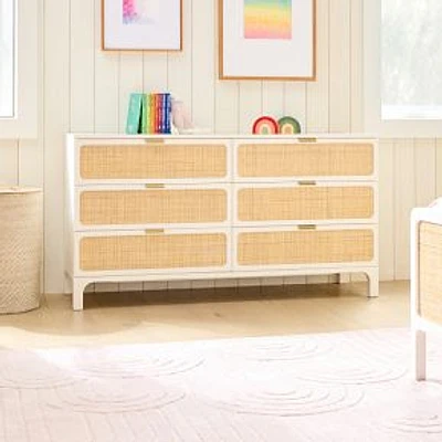 Ida Dresser  Wide Dresser White/Natural