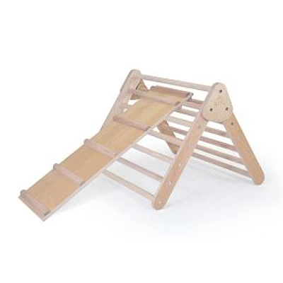 Little Climber With Reversible Ladder/Slide – Birch In Natural Wood Finish