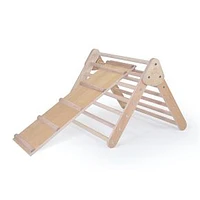 Little Climber With Reversible Ladder/Slide – Birch In Natural Wood Finish