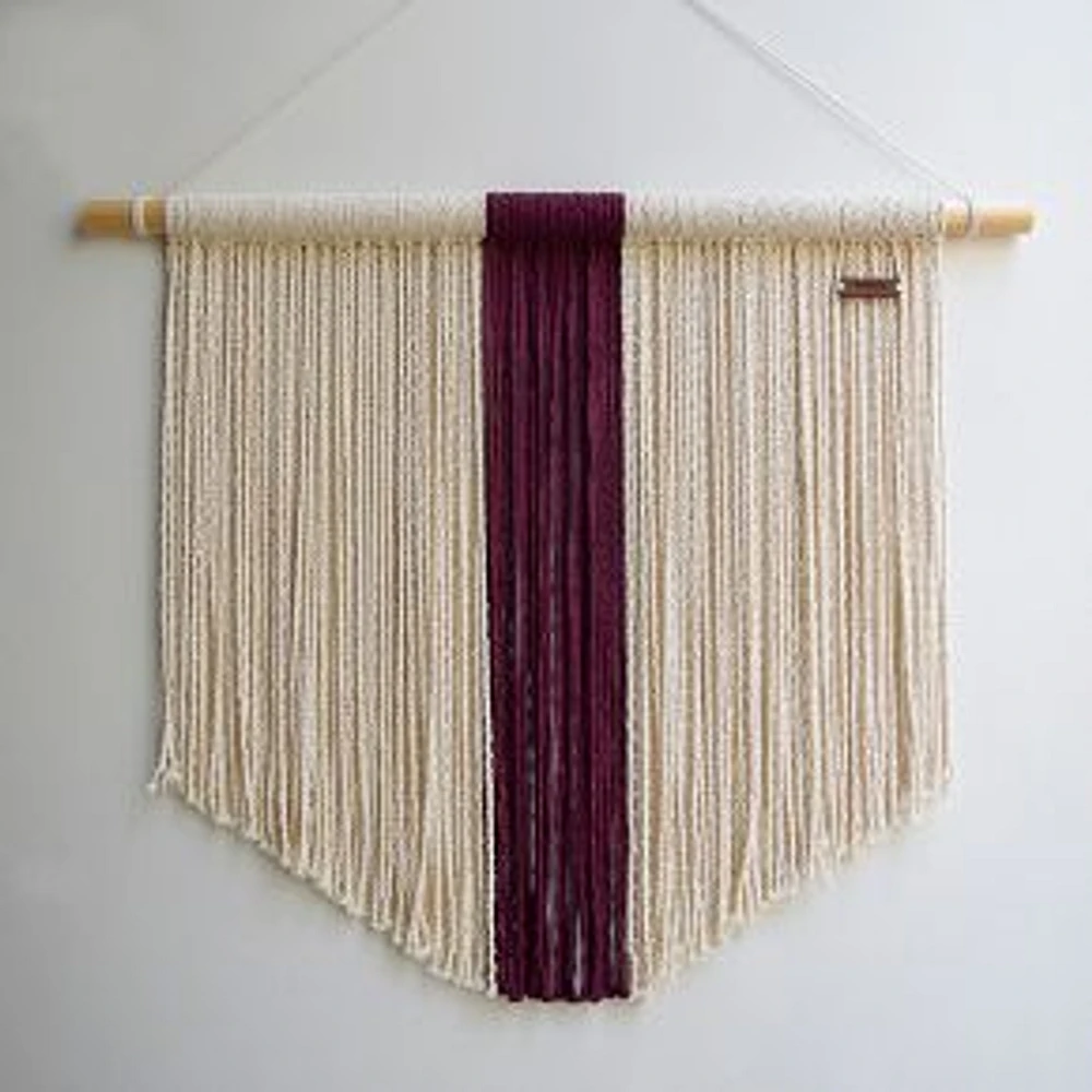 Moving Wall Hanging, Wine