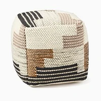 Colca Pouf, Natural, 18"x18"x18"