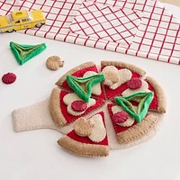 Felt Food Toys Pizza Set