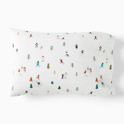 Snow Day Standard Pillowcases, Multi, Set Of 2