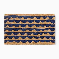 Marimekko Papajo Doormat, 18"X30", Cobalt