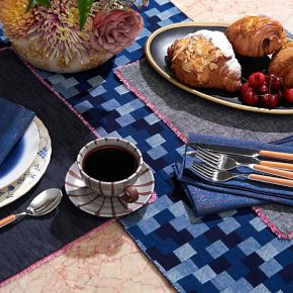 The Patchwork Centerpiece Runner, Blue