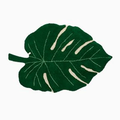 Washable Rug Monstera Leaf