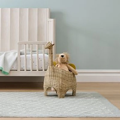 Giraffe Shaped Wicker Basket, WE Kids