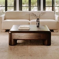 Linden Coffee Table, Dark Brown