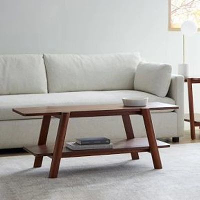 Calgary 44" Coffee Table, Cool Walnut