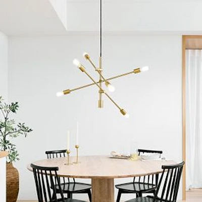 Mobile Chandelier Antique Brass  (29")