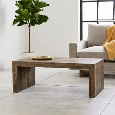 Emmerson® 42" Rectangle Coffee Table, Stone Gray